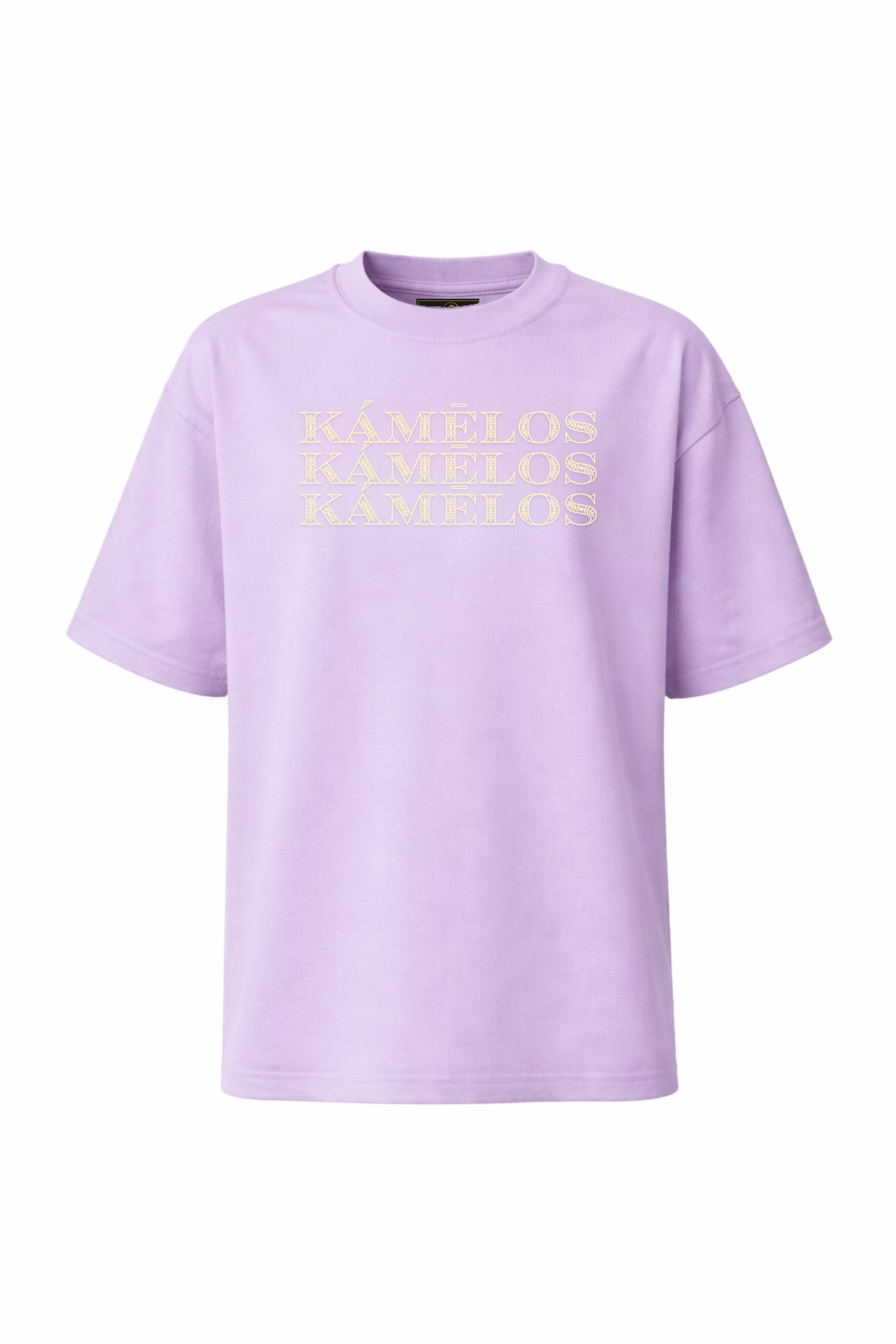 KAMELOS SIGNATURE MONOGRAM OVERSIZED TSHIRT