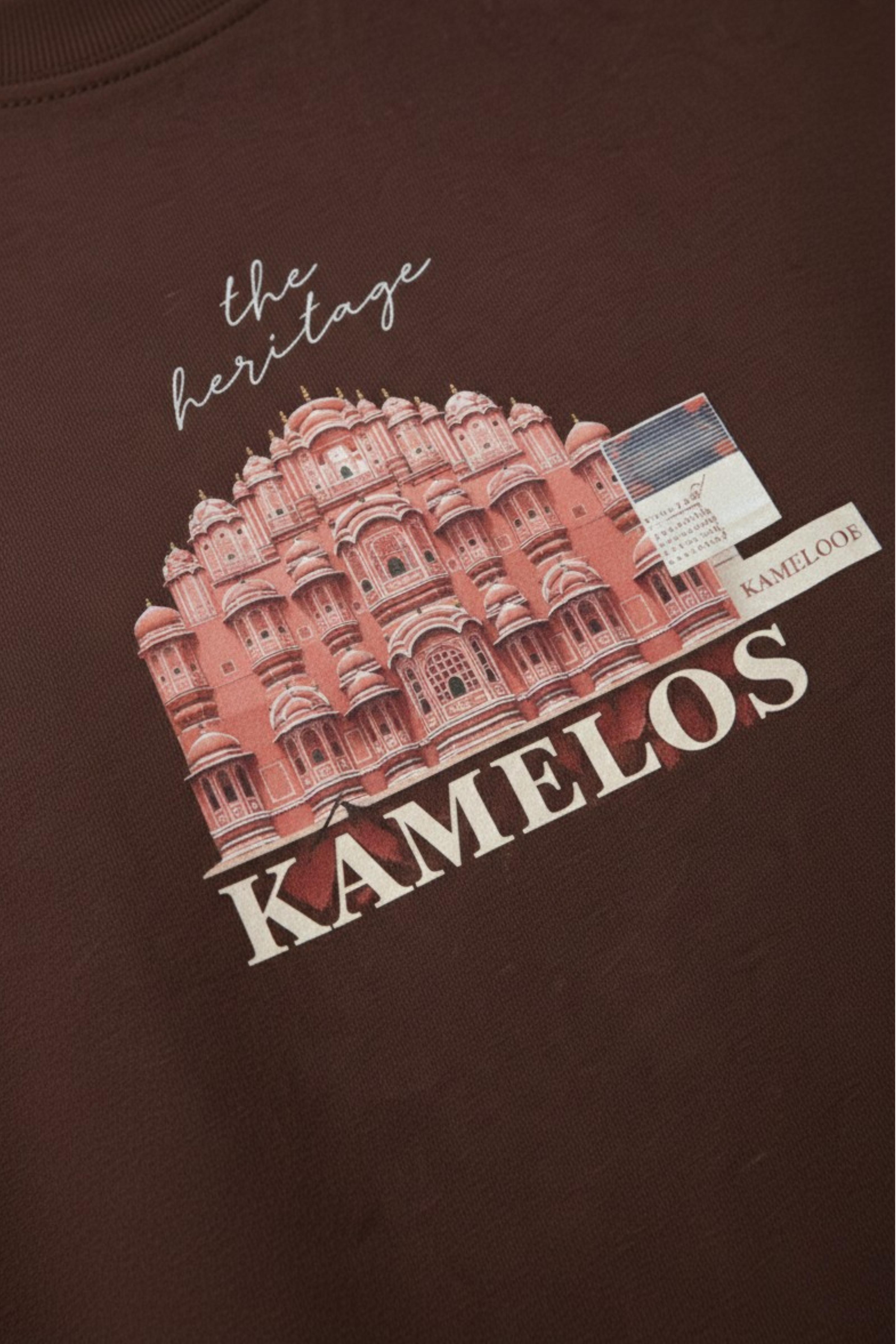 Kámelos Heritage Graphic oversized Tshirt