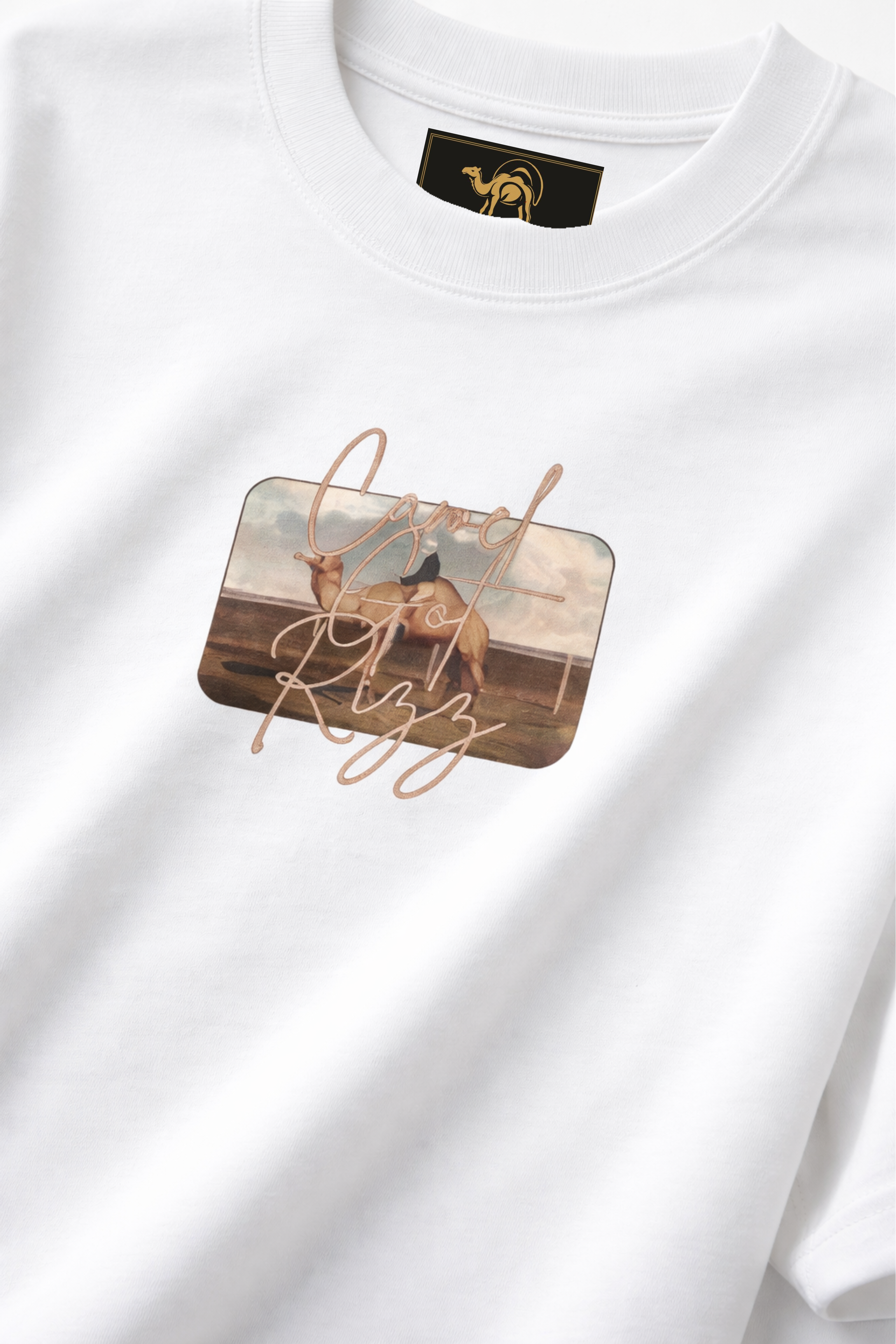 Heritage Rider Print oversized Tshirt