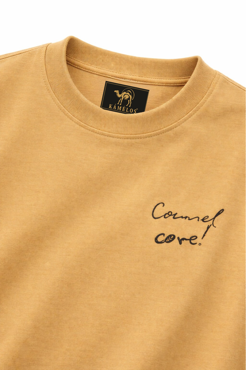 CAMEL CREW OVERSIZED TSHIRT