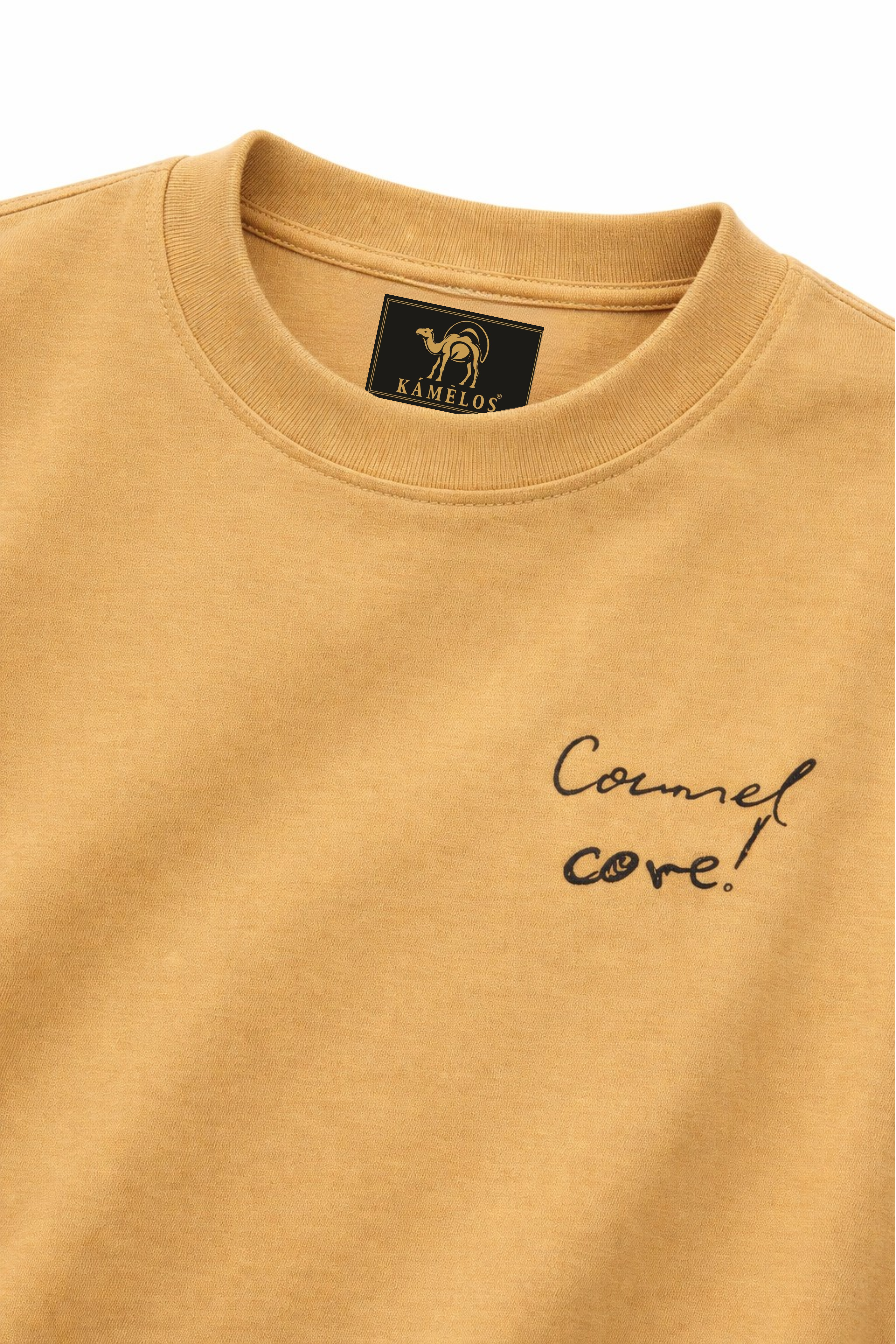 CAMEL CREW OVERSIZED TSHIRT