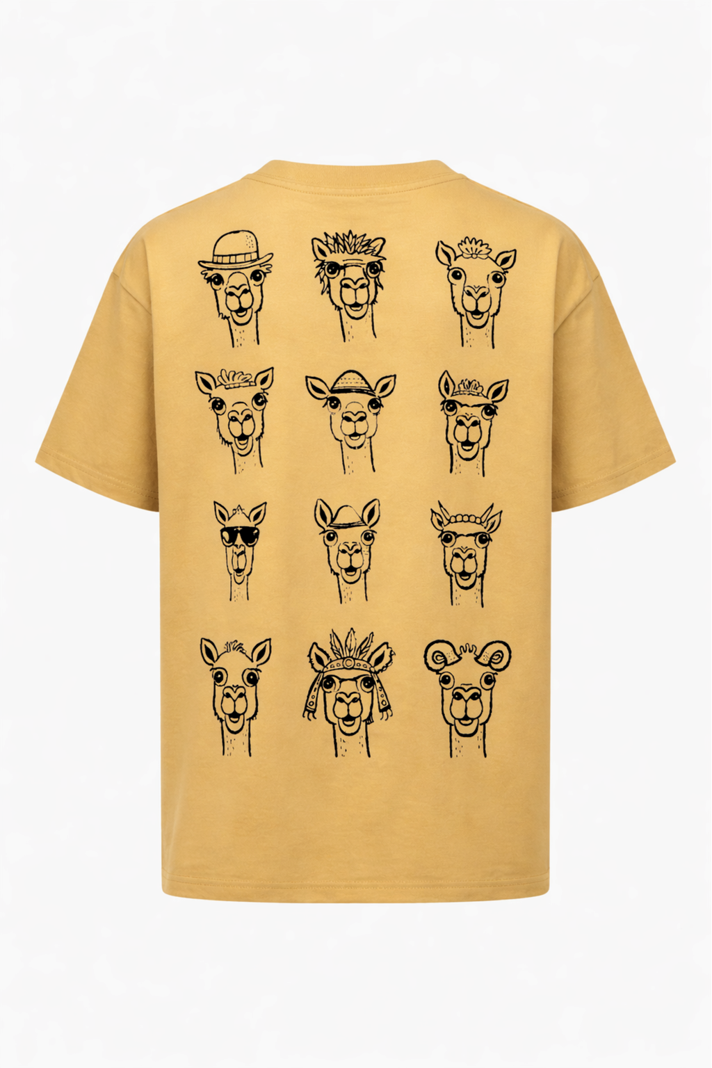 CAMEL CREW OVERSIZED TSHIRT
