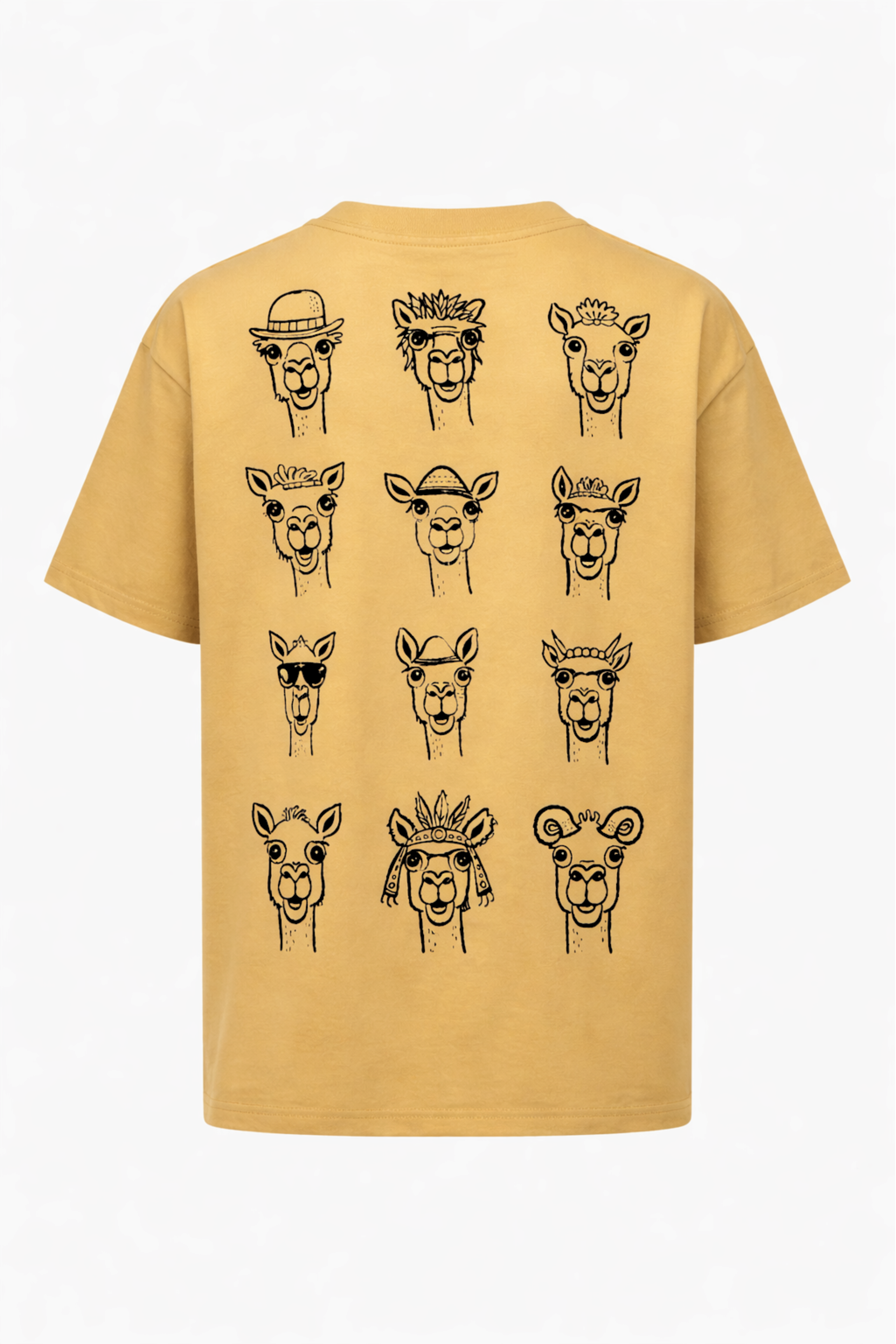 CAMEL CREW OVERSIZED TSHIRT