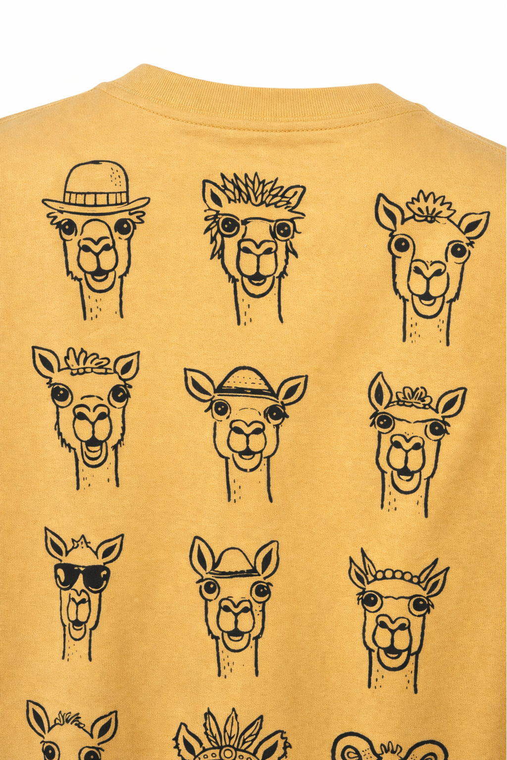 CAMEL CREW OVERSIZED TSHIRT