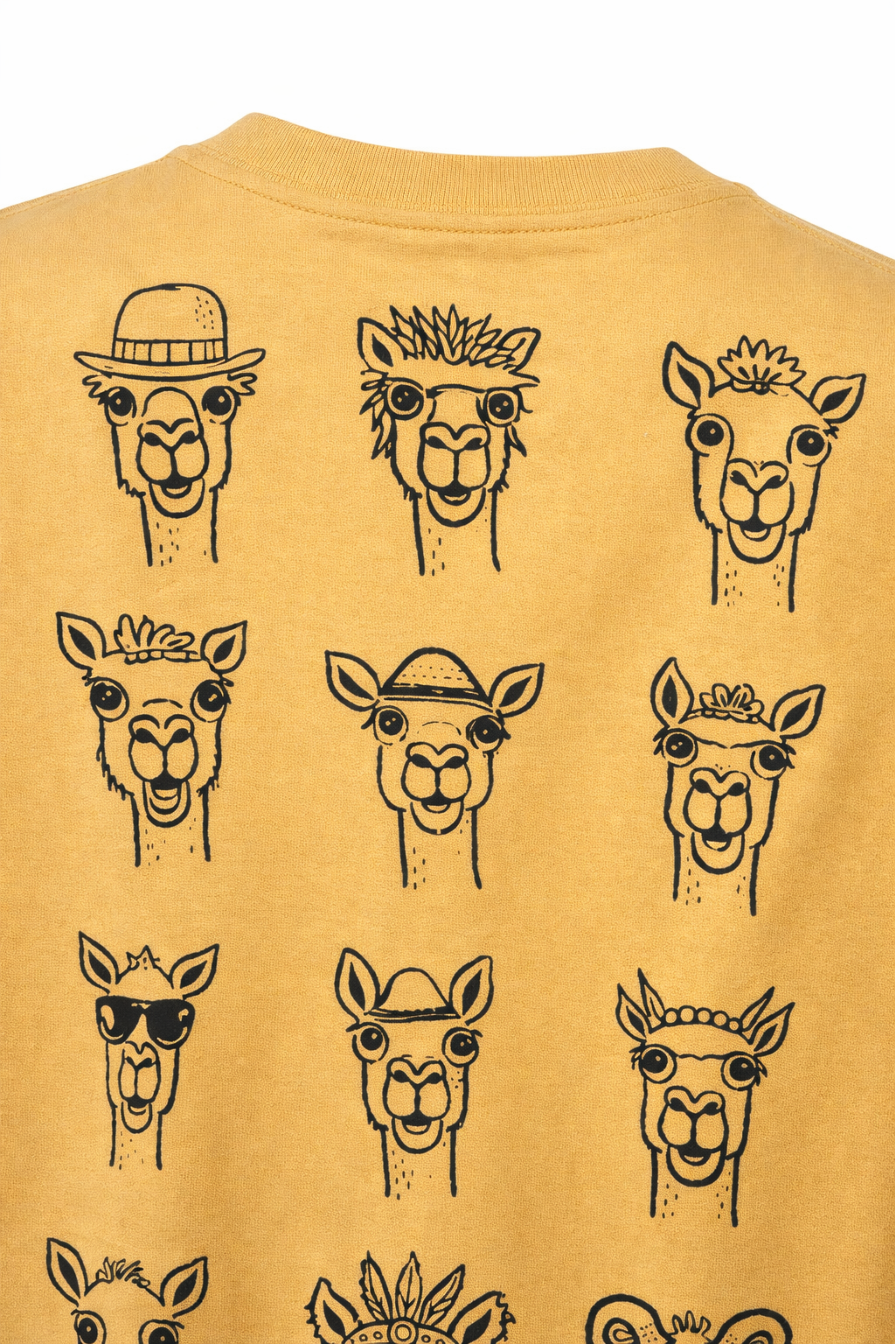 CAMEL CREW OVERSIZED TSHIRT